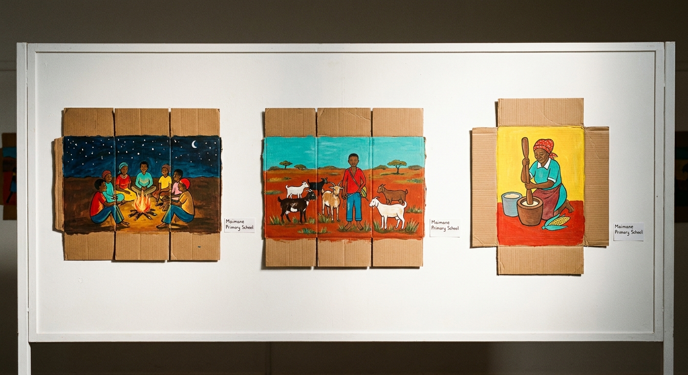 Three artworks selected for the heritage exhibition