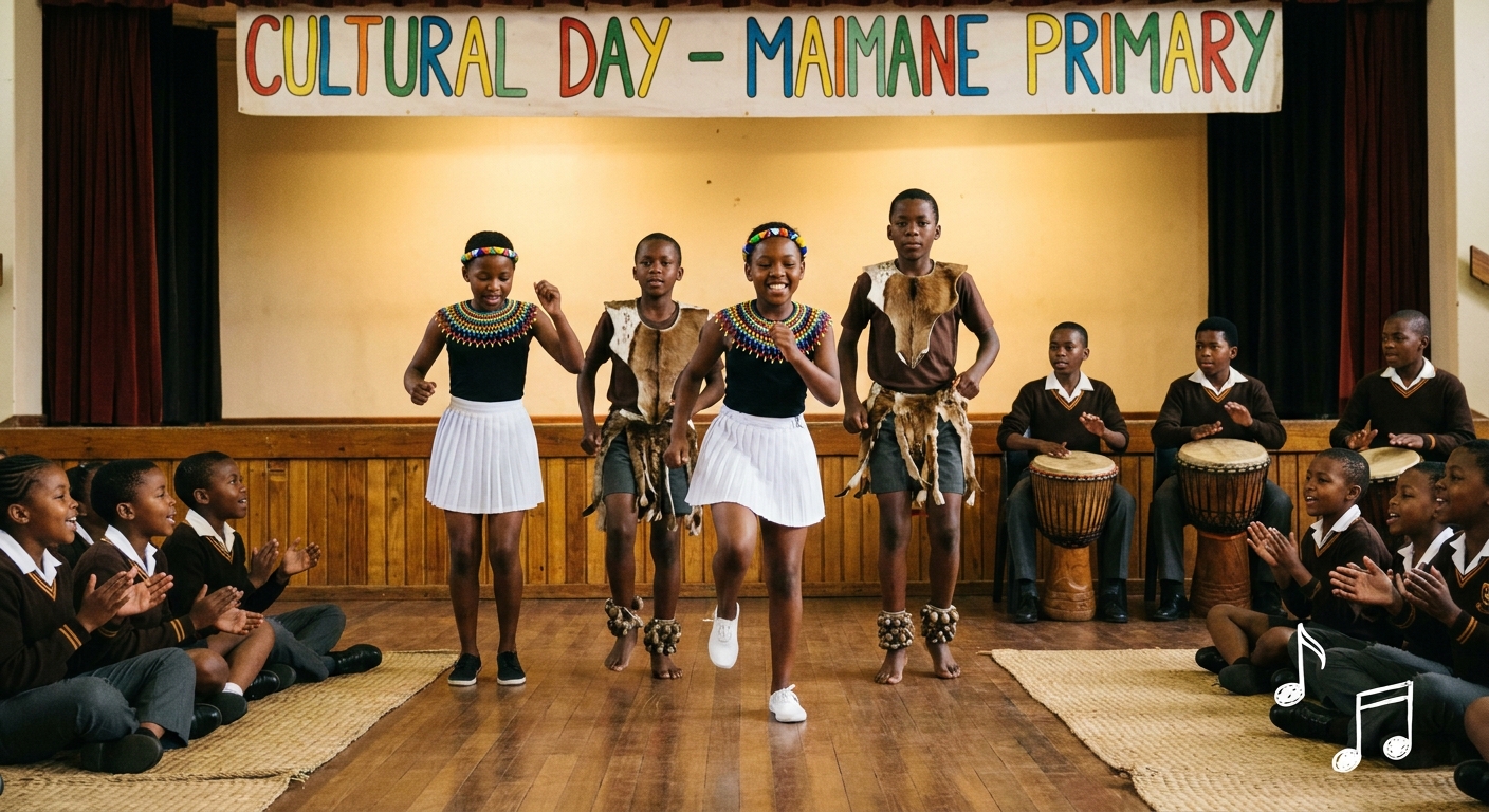 Cultural day with traditional dance and song
